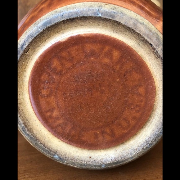 VINTAGE Pitcher (1940s) by Watt Pottery, KLA-HAM'RD pattern - Picture 4 of 4